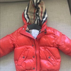 Burberry down jacket